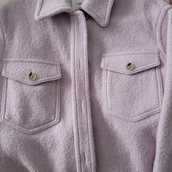 SOLD*** Wilfred Free Ganna Shirt Jacket - Ghost - XS - Picture 6 of 7